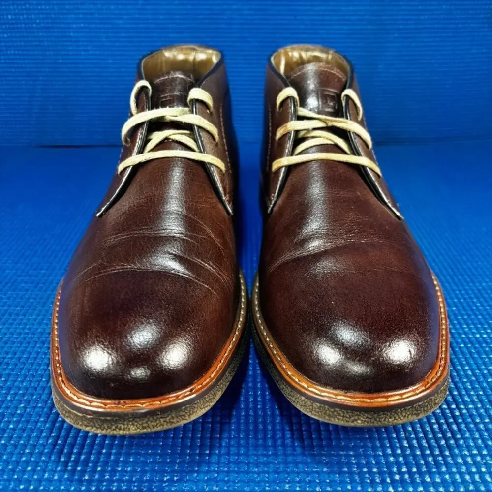 🔴 Chaps Parson Chukka Boots Men`s Size 10M Brown Casual Shoes 96-36017